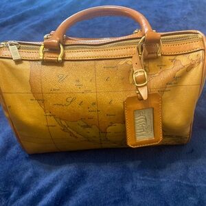 Alviero Martini Map Boston Bag